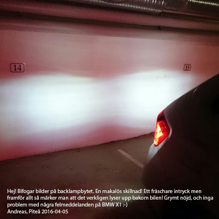BA15S | 1156 LED Backlampa 10W