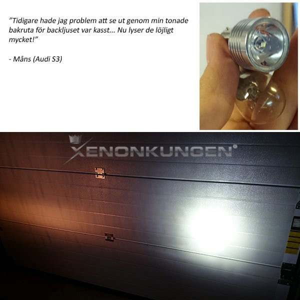 BA15S | 1156 LED Backlampa 10W