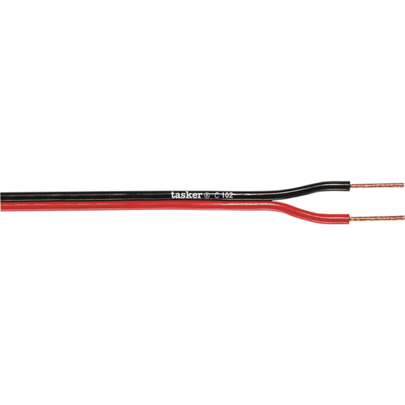 câble 2x 0,75 mm² non résolu par mètre