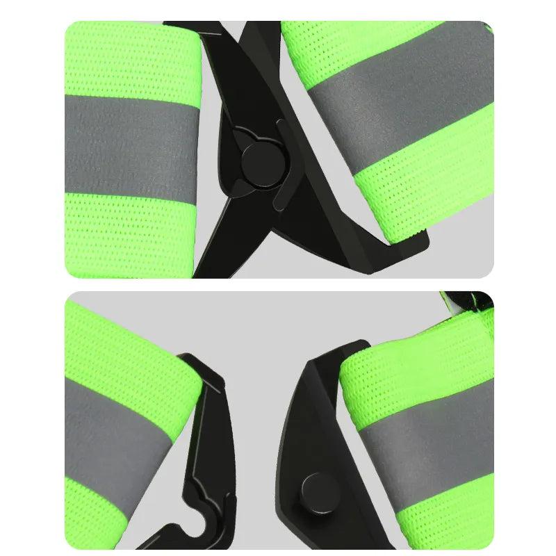 Gilet réfléchissant LED - SportGlo Blanc & Rouge