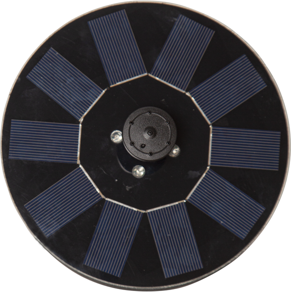 Star Trading - Éclairage des cellules solaires - Fountaine de décoration de cellules solaires - Black - 10cm