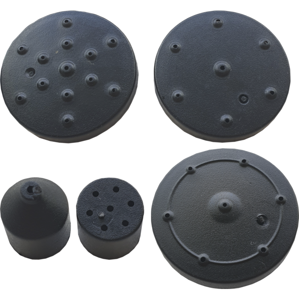 Star Trading - Éclairage des cellules solaires - Fountaine de décoration de cellules solaires - Black - 10cm