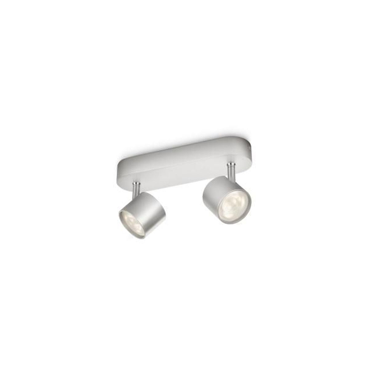 Philips - Bar étoile/tube en aluminium 2x4.5w Selv