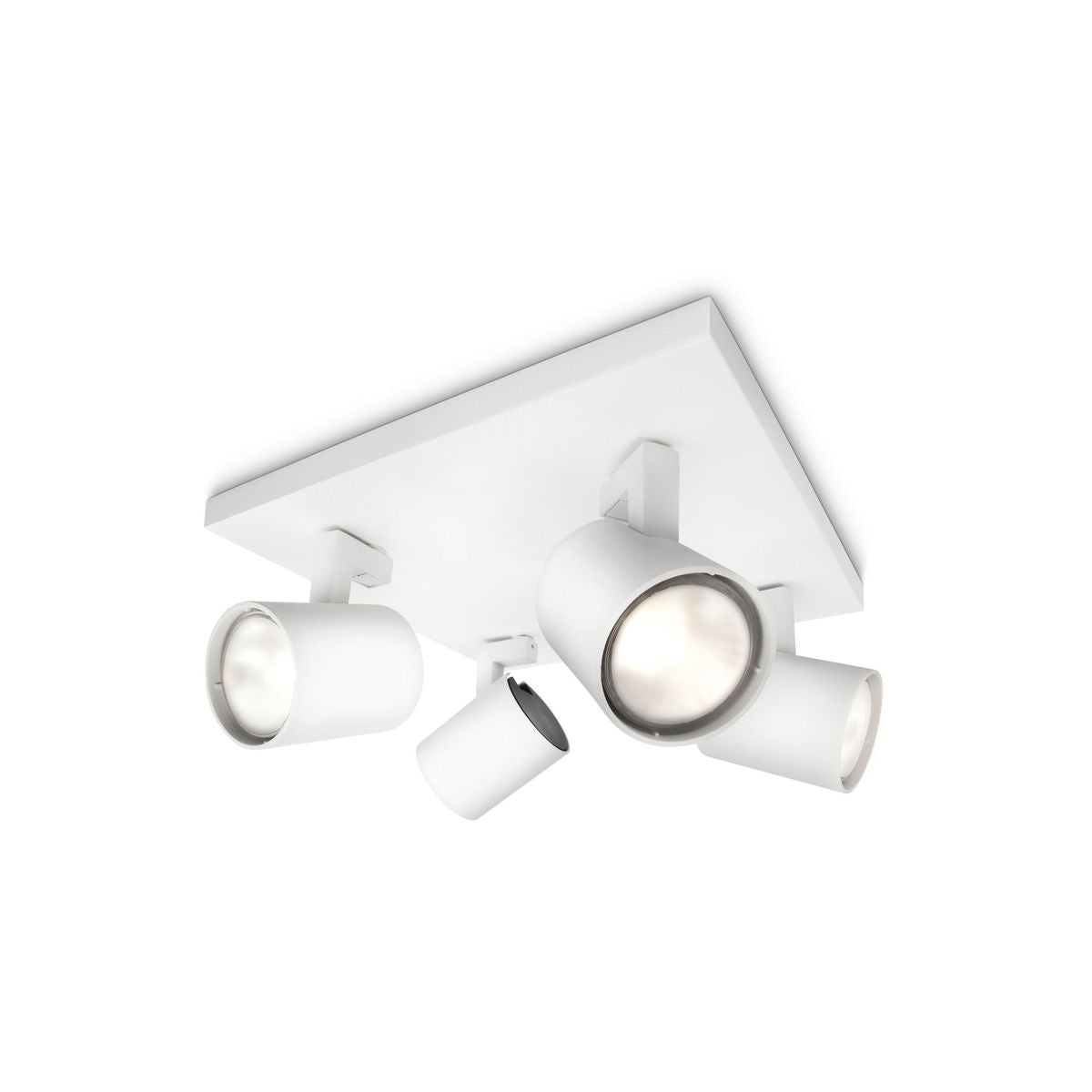 Philips - Runner Plate/Spiral White 4x50W 230V