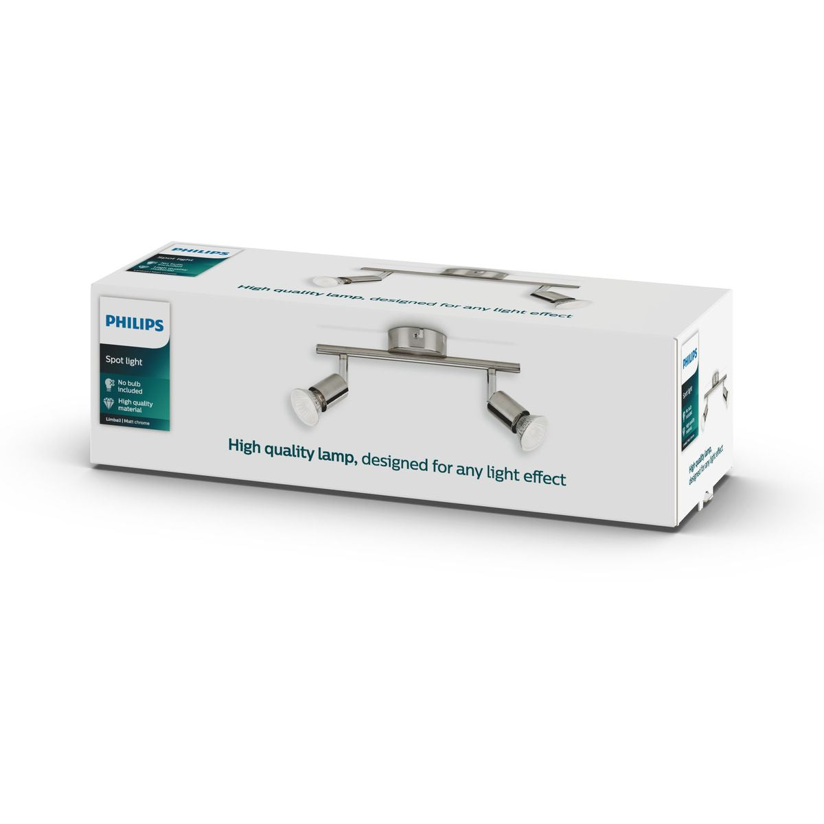 Philips - Limali Bar/tube nickel 2x50w 230V