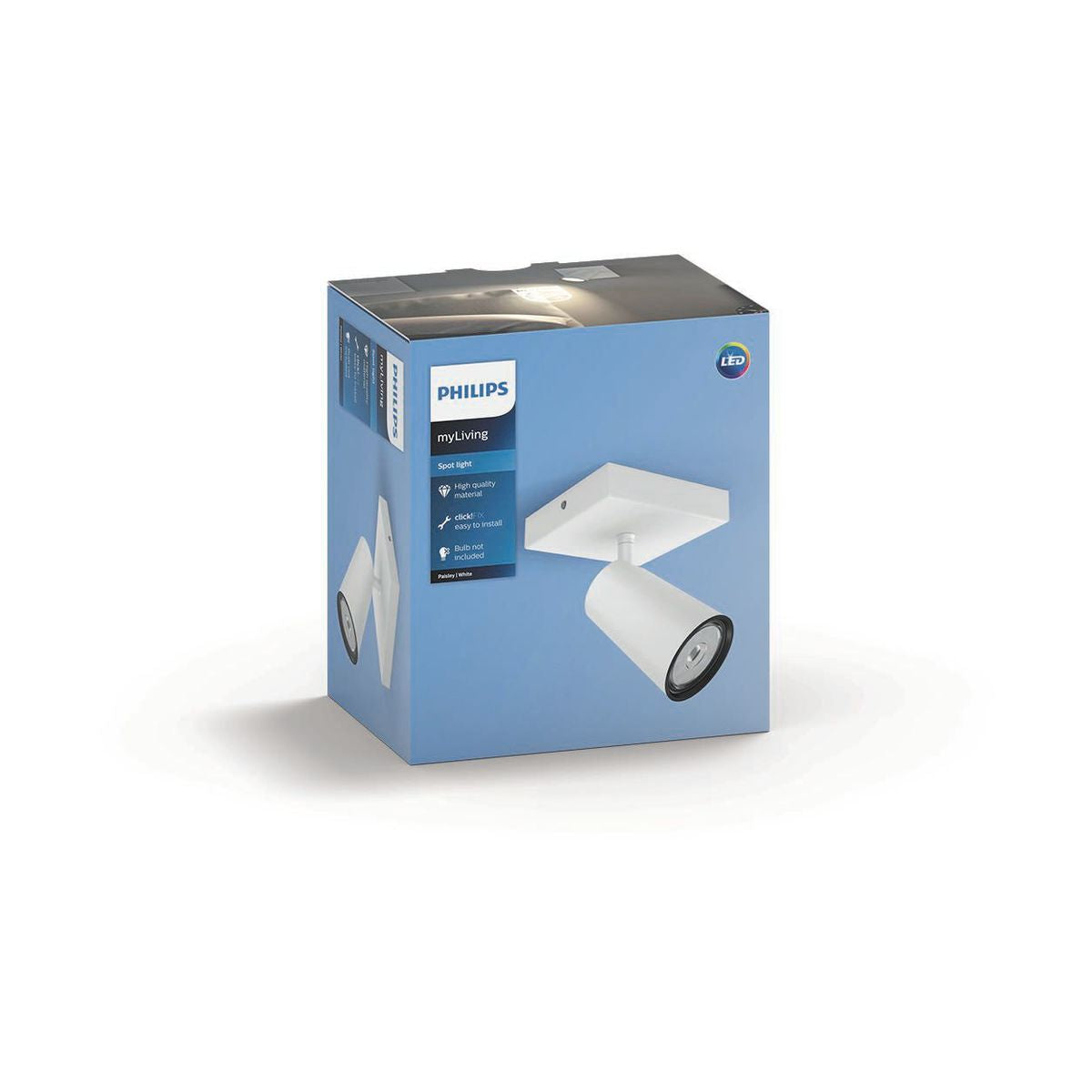 Philips - Paisley Single Spot blanc 1xnw 230V