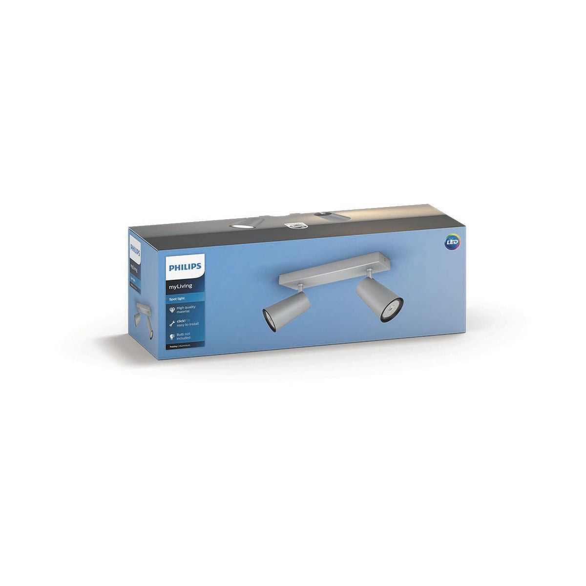 Philips - Bar Paisley/Tube Aluminium 2xnw 230V