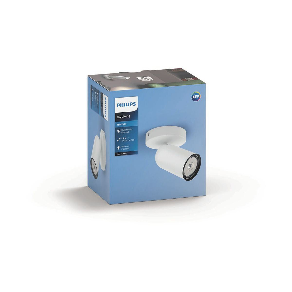 Philips - Pongee Single Spot blanc 1xnw 230V