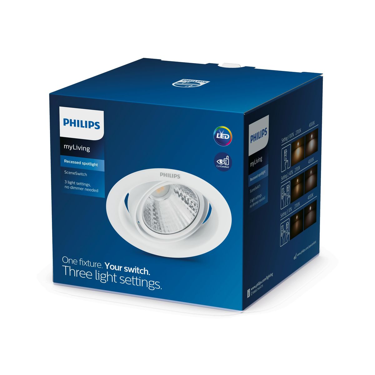 Philips - 59556pomeron DIM 070 7W 27K EU RECHÉDÉ