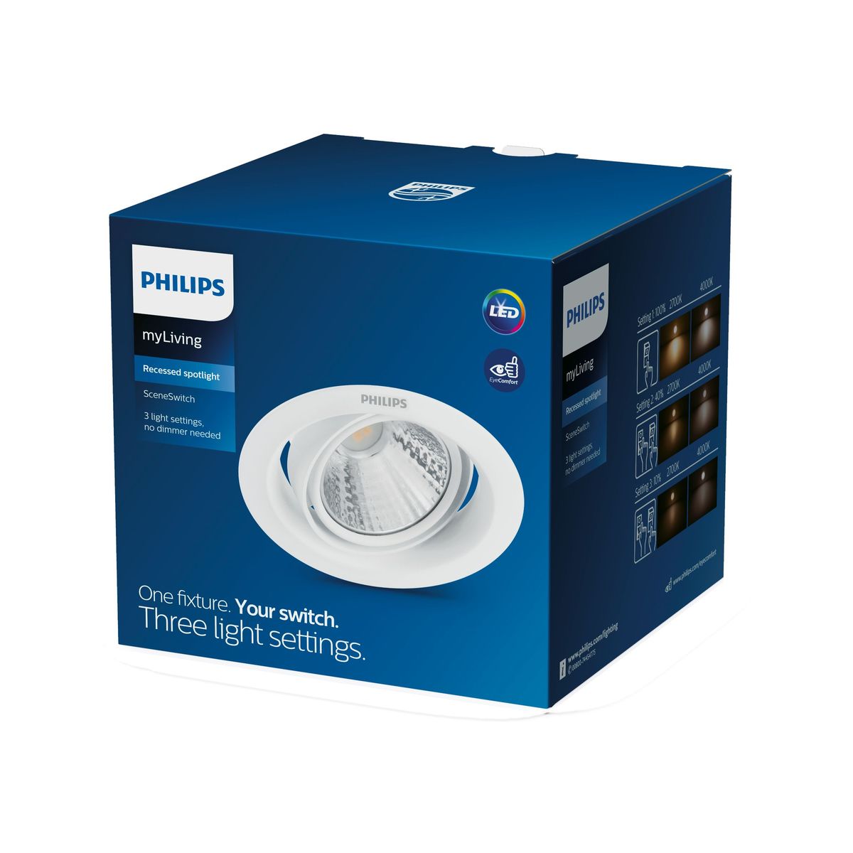 Philips - 59556pomeron DIM 070 7W 40K EU RECHÉDÉ