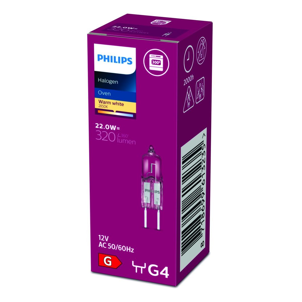 Philips - Caps OV 20W G4 12V 1CT/50
