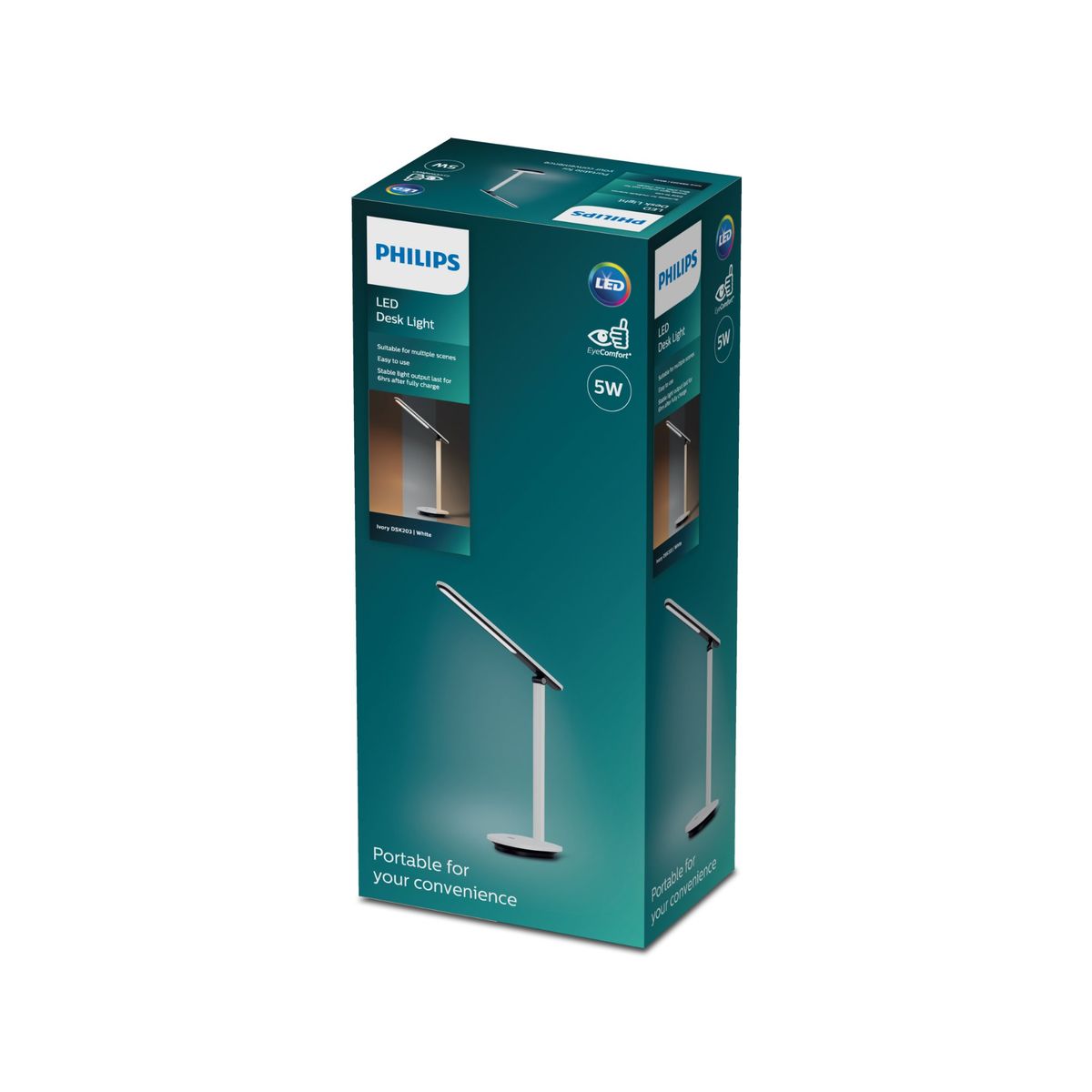 Philips - Ivory DSK203 PT 5W 27-50K W USB 02