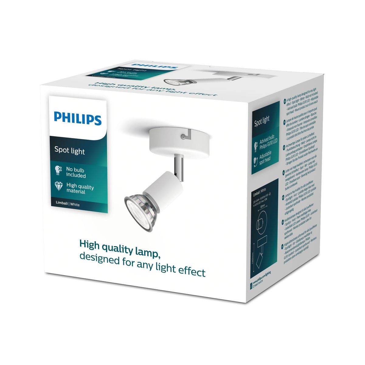 Philips - Limbali Single Spot blanc 1x50W 230V