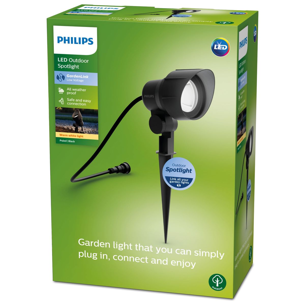 Philips - LV Spot BL 1x6W 27K