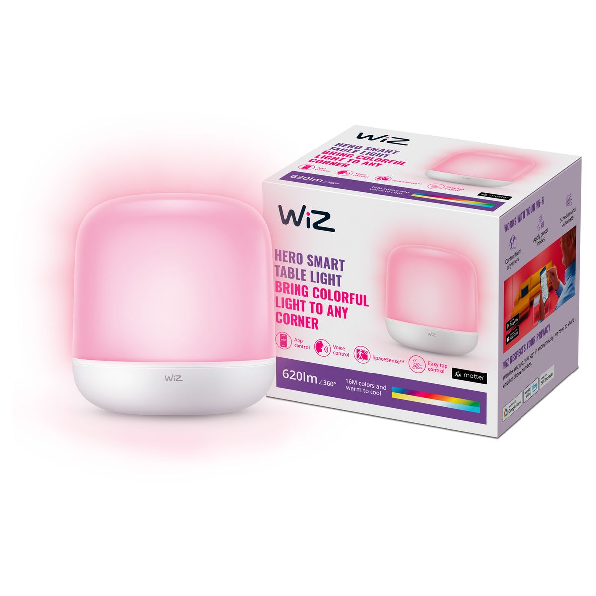 Philips - Wi -fi Ble Hero Table Light Eu