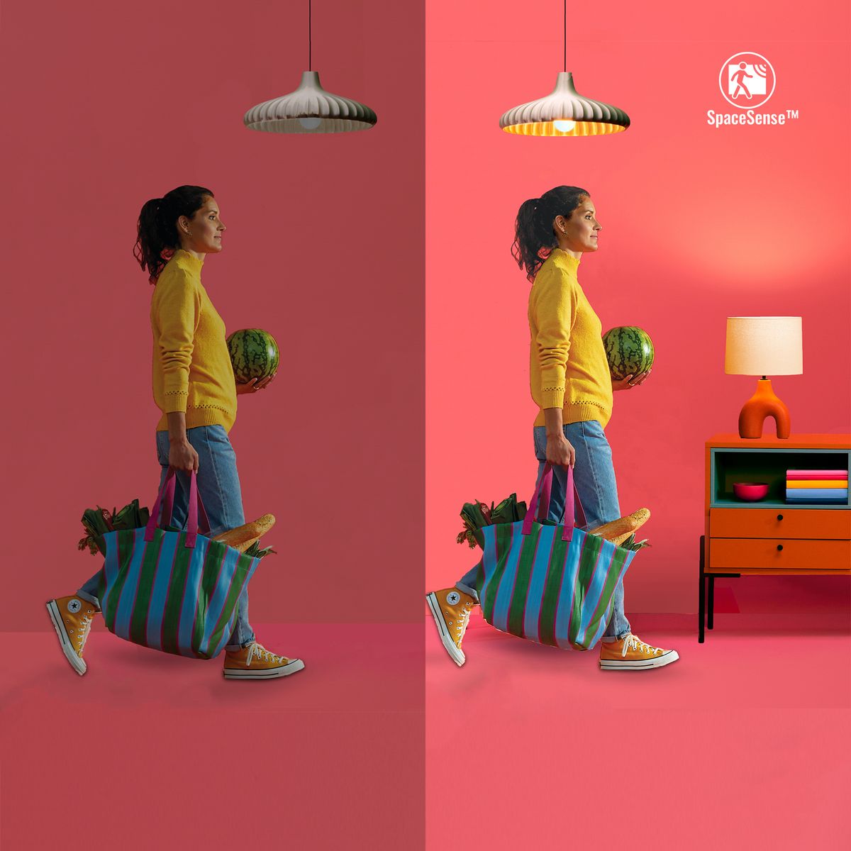 Philips-Wi-Fi Ble 75W G95 E27 822-65 RGB 1PF/6