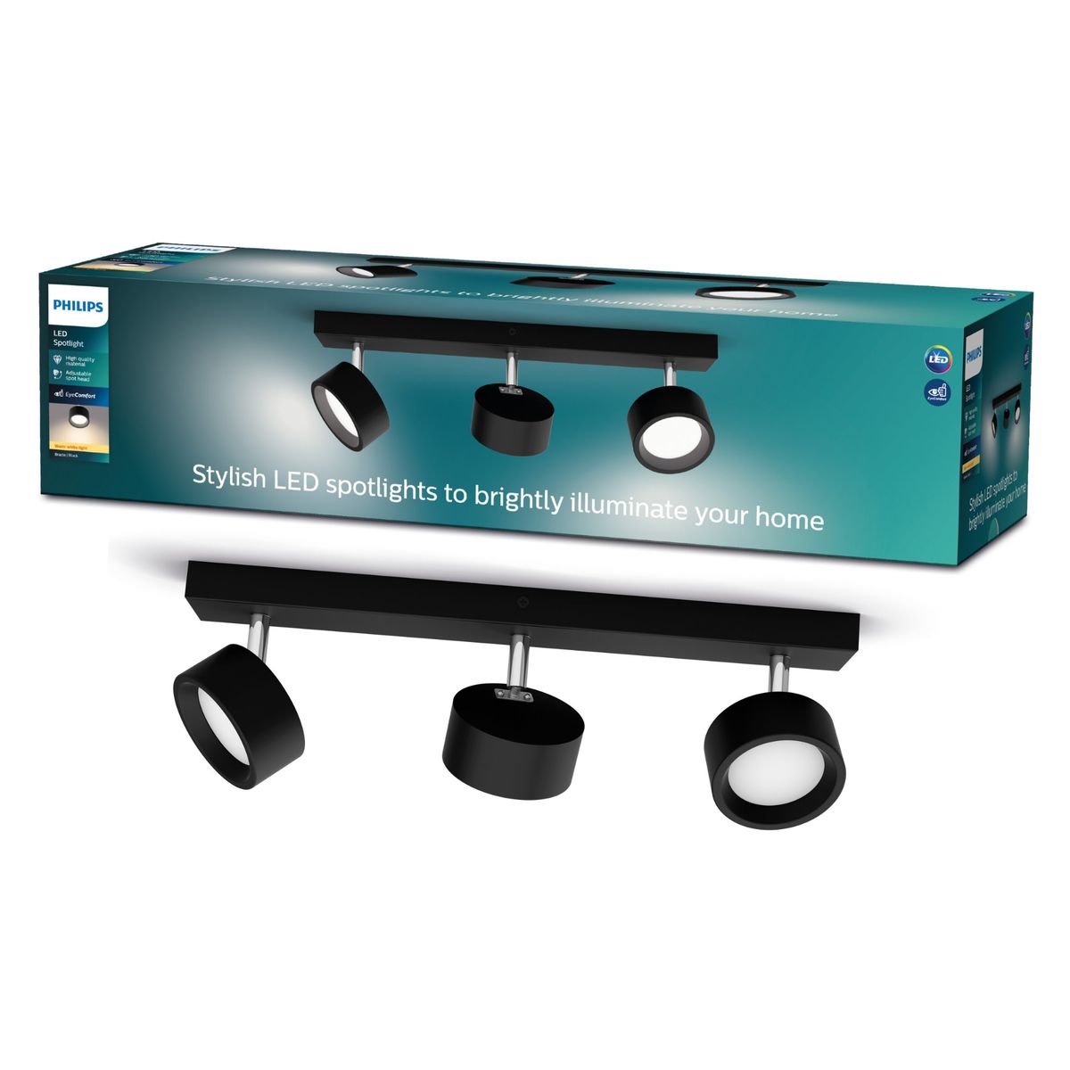 Philips - Bracia Spot BL 3x5.5W 27K HV