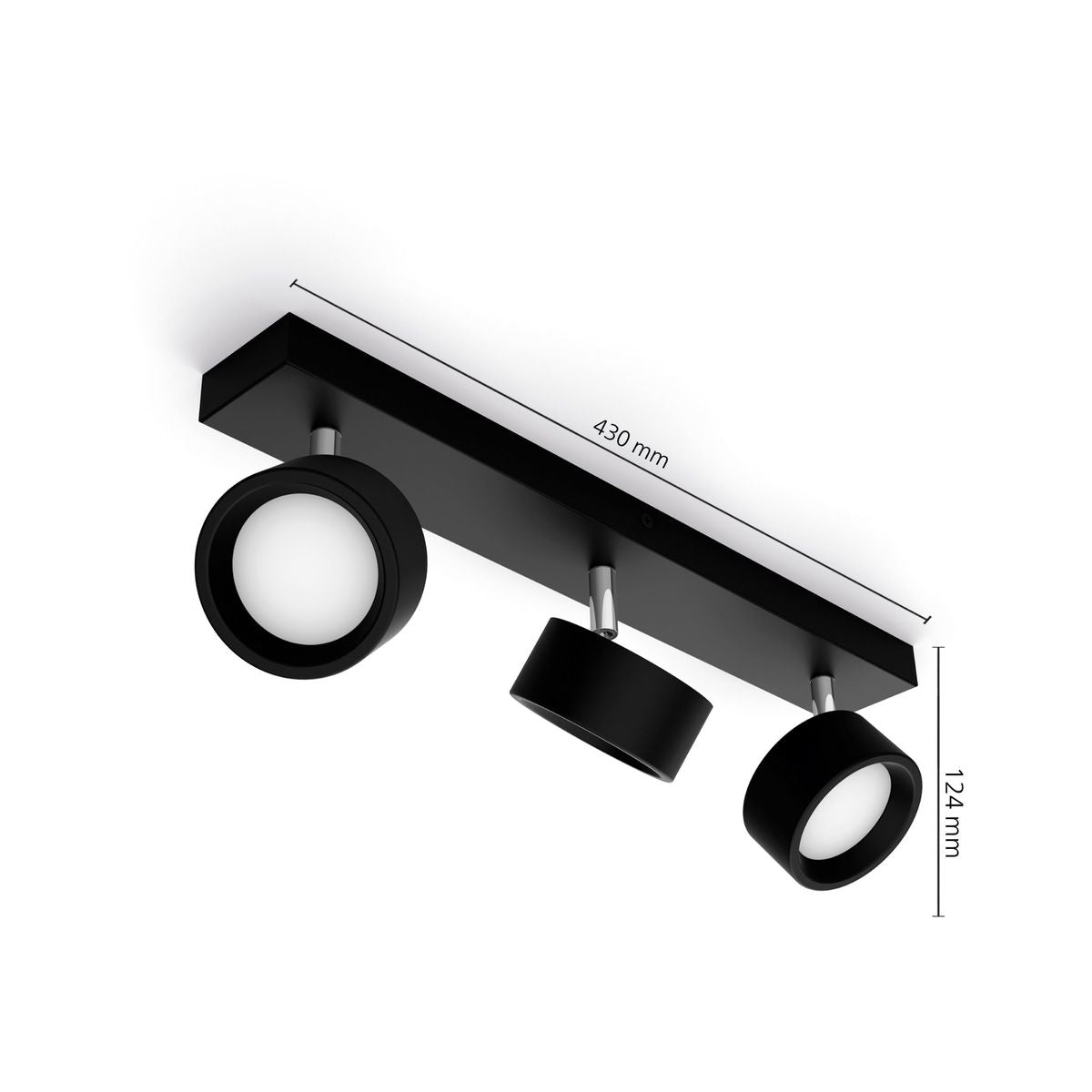 Philips - Bracia Spot BL 3X5.5W 27K HV