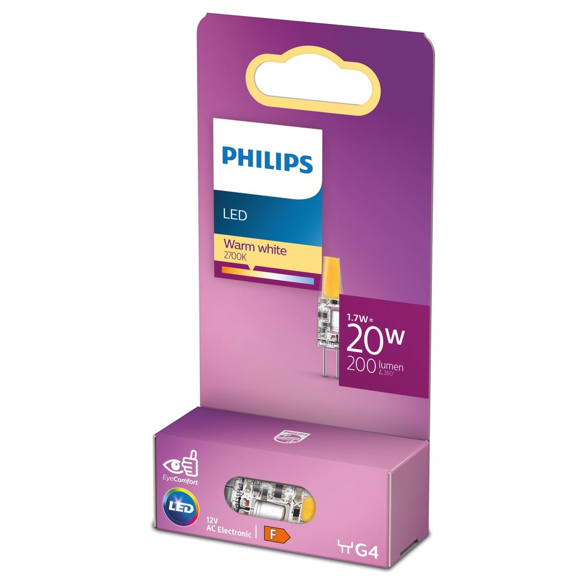 Philips - LED 20W G4 WW 12V ND Micro SRT6