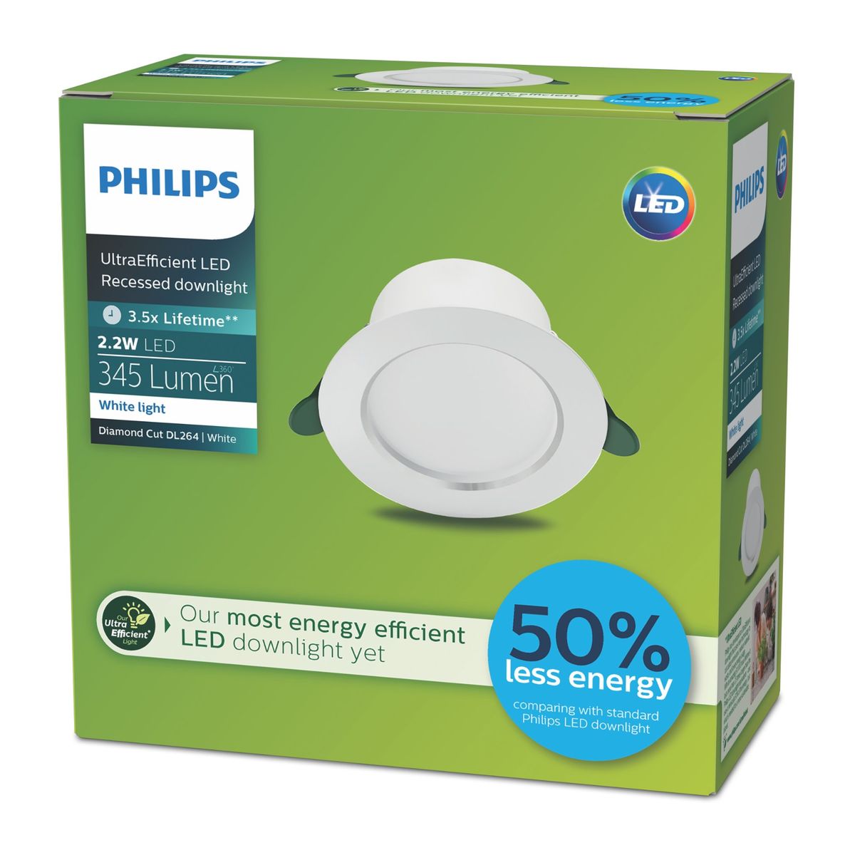 Philips - Diamond Cut Ultra Efficient 90 30K