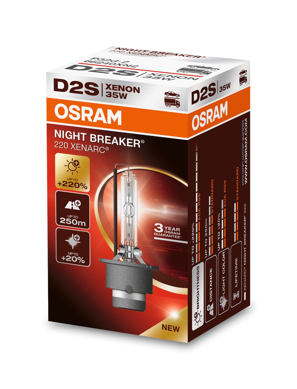 Osram Xenarc Night Breaker Laser (Next Gen) - D3S 1 -PACK