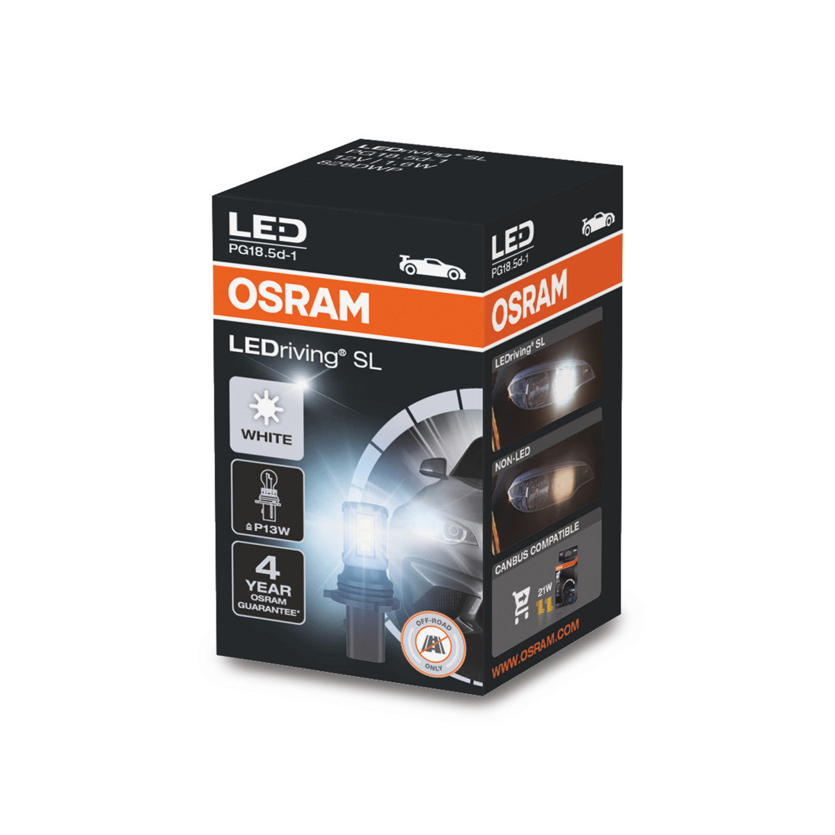 Osram a conduit Rriving Sl - hors route P13W Main