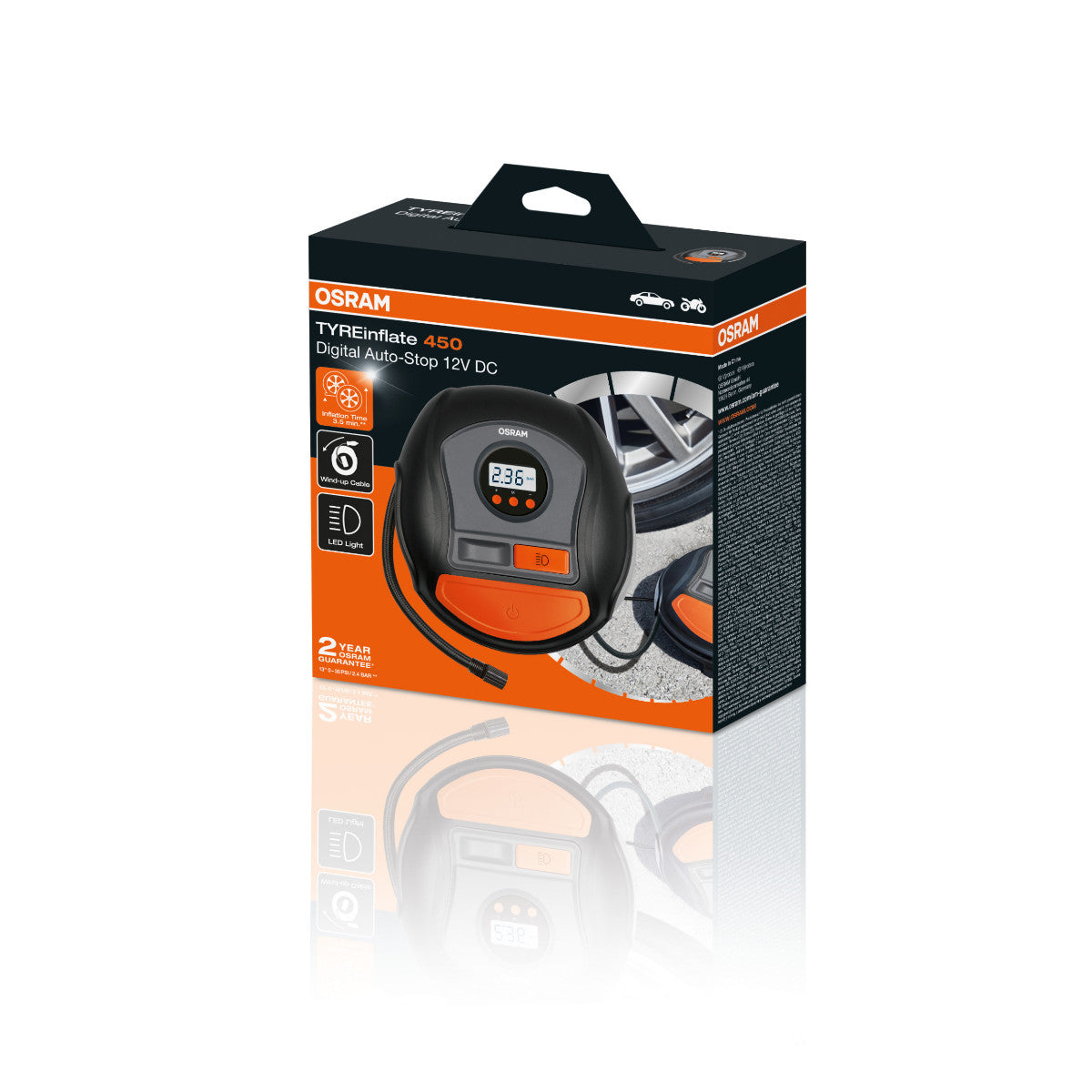 Osram Tire gonfle - 450 Inflateur des pneus