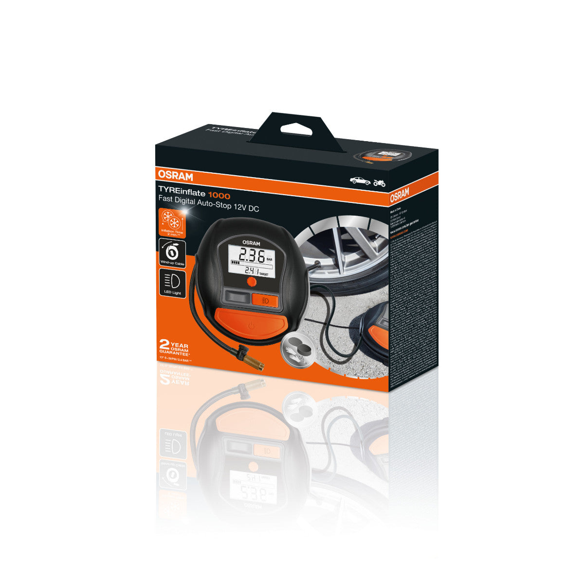 Osram Tire gonfle - 1000 pneu