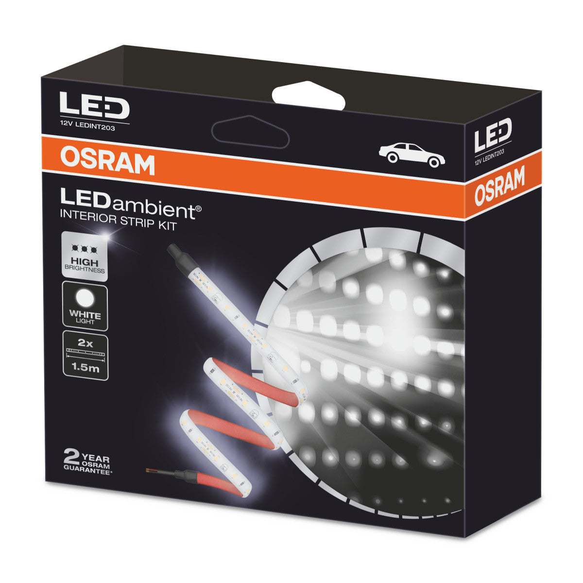 Kit de bande intérieure Osram - Lumières de style contrôlé par application LED