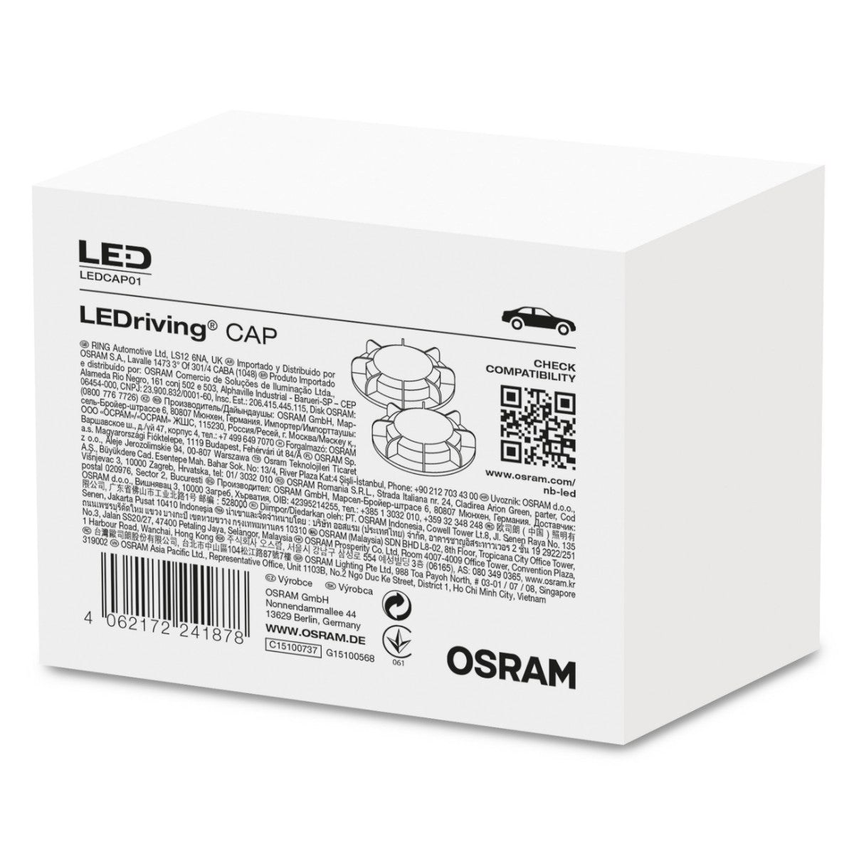 OSRAM LED Rriving Cap - LEDCAP01