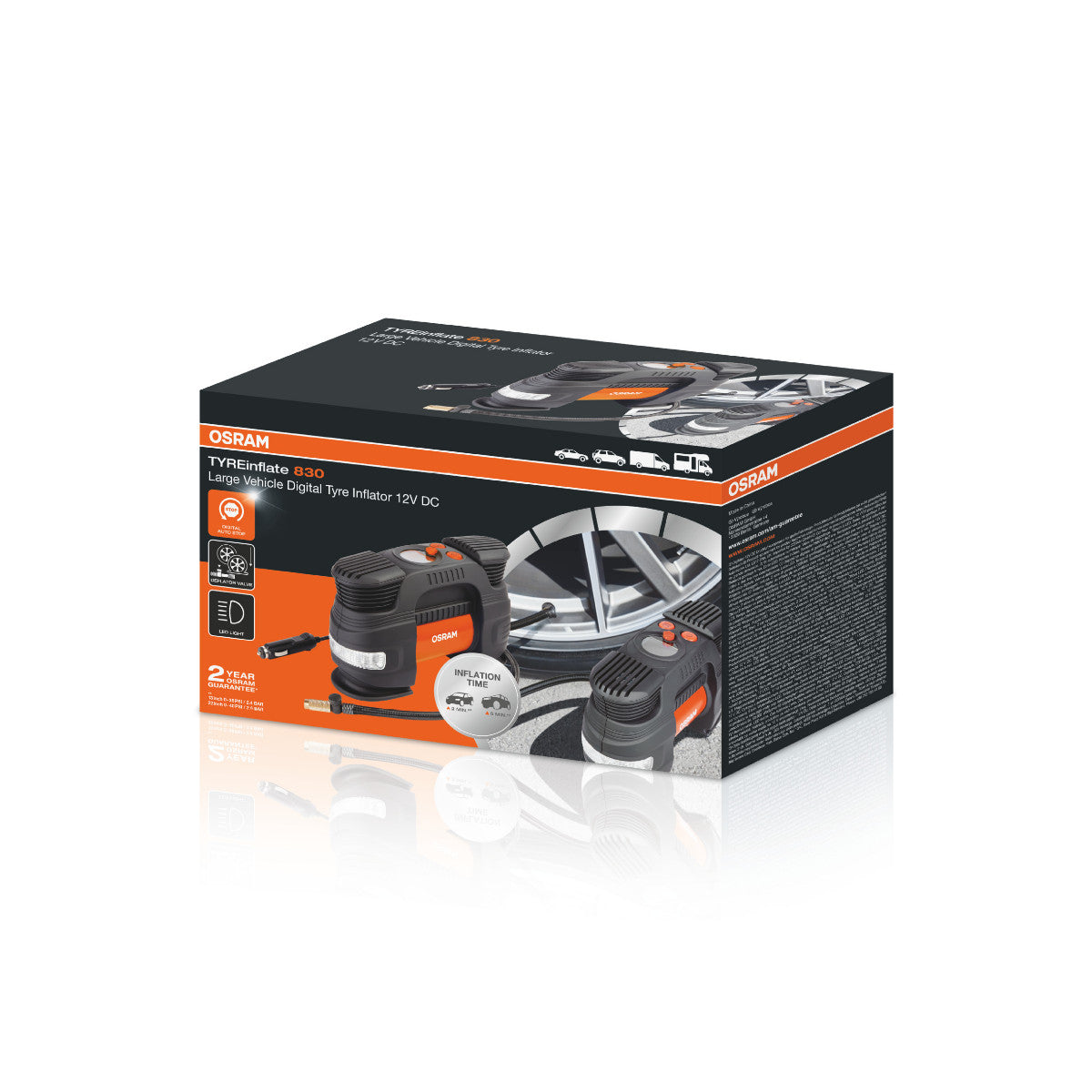 Osram Tire gonfle - 830 Inflateur des pneus