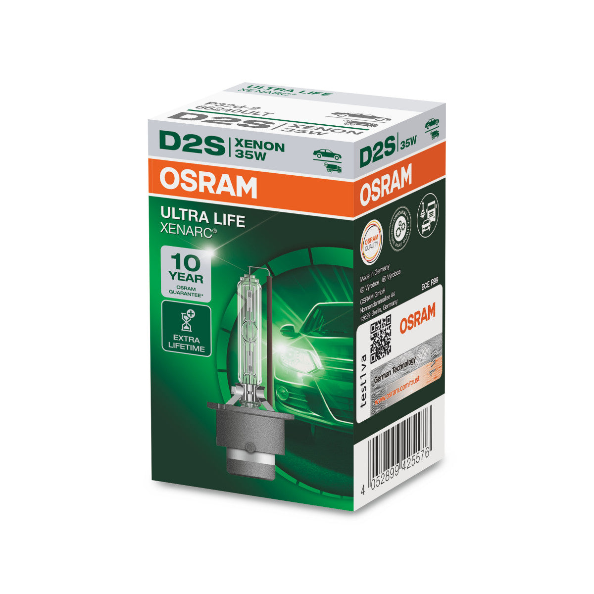 Osram Xenarc Ultra Life - D2s Hid Headligted - 1 -pack