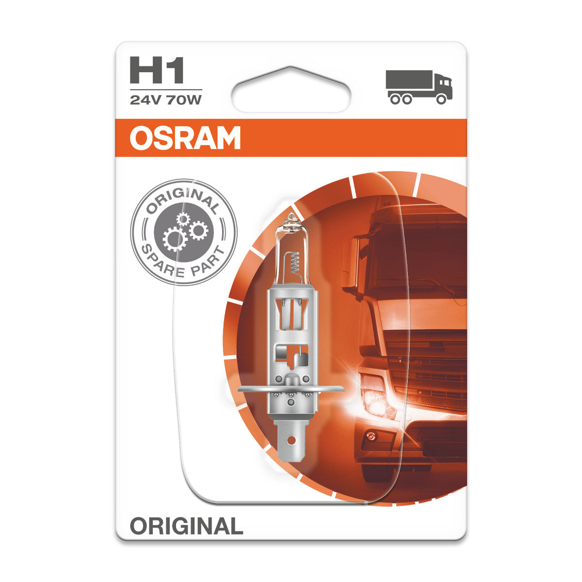 OSRAM ORIGINAL LINE - H1 - 24 V - 70 W - Ampoule de phare halogène