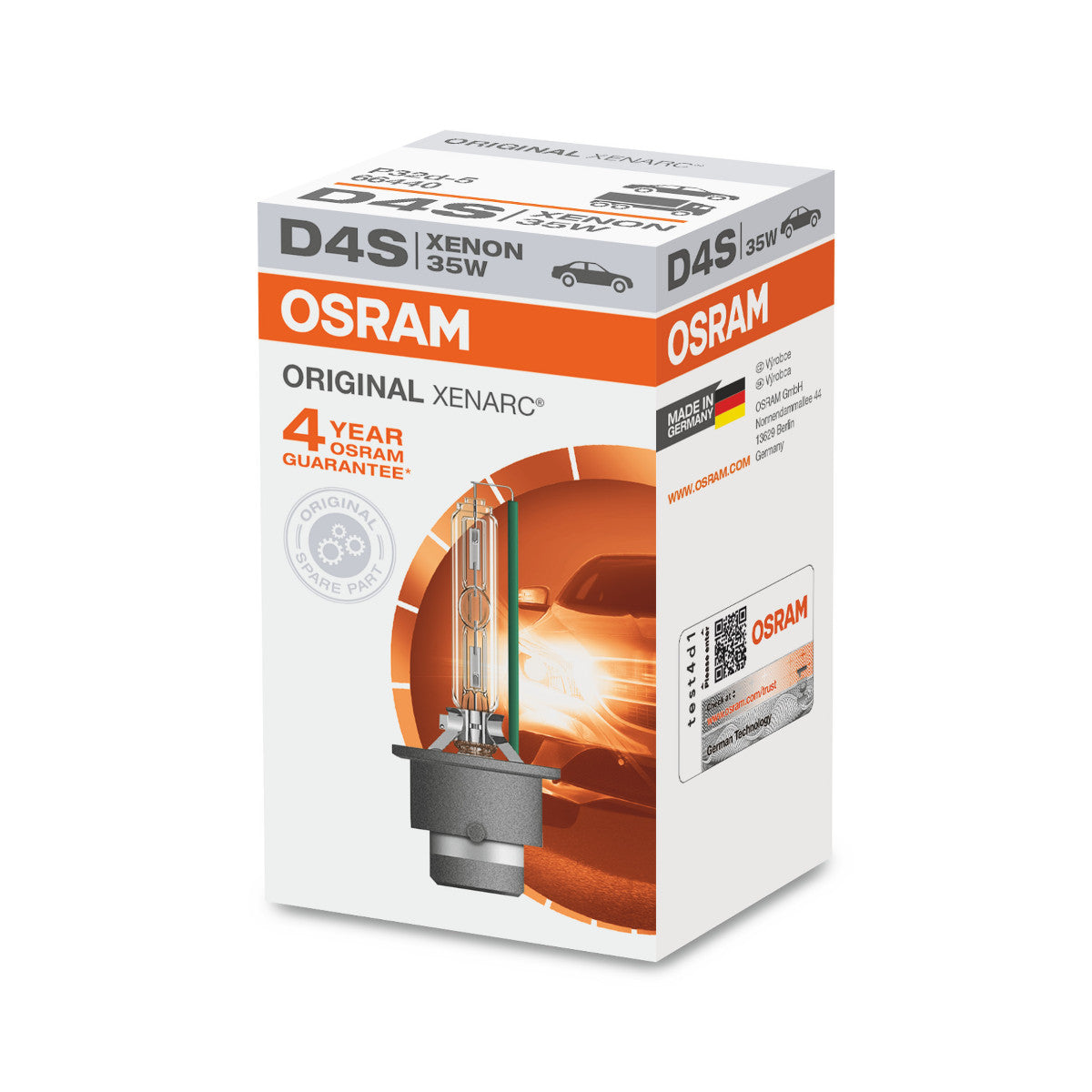 OSRAM XENARC ORIGINAL - D4S HID phares lampe - Boîte de pliage