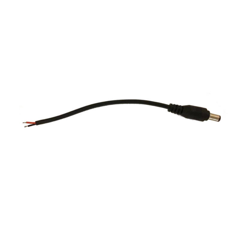 Contactez DC mâle avec un cordon de 15 cm 12V/24V
