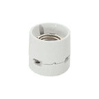Lampes socket e27 50 mm céramique blanc