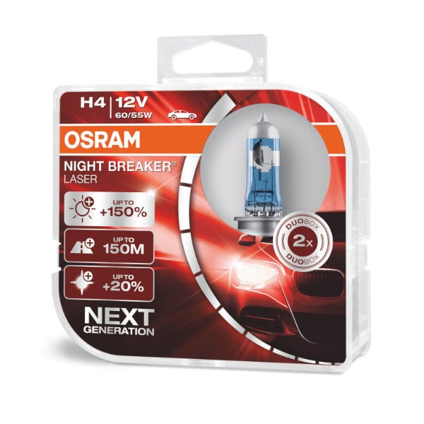 H4 Night Breaker® Laser
