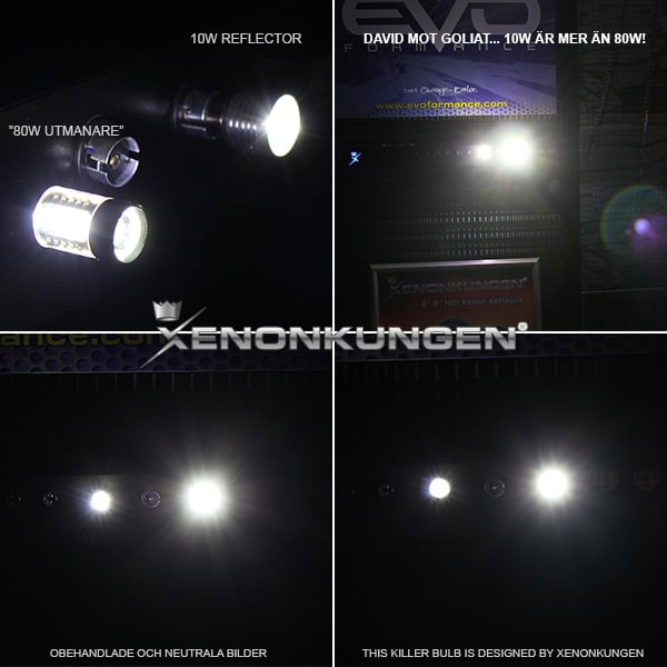 BA15S | Rétroéclairage LED 1156 10W