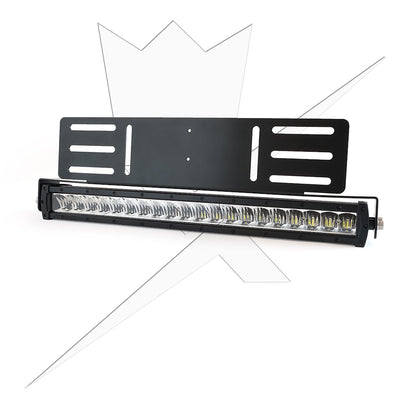 Support d'éclairage supplémentaire pour rampe LED X20 | Support encastré