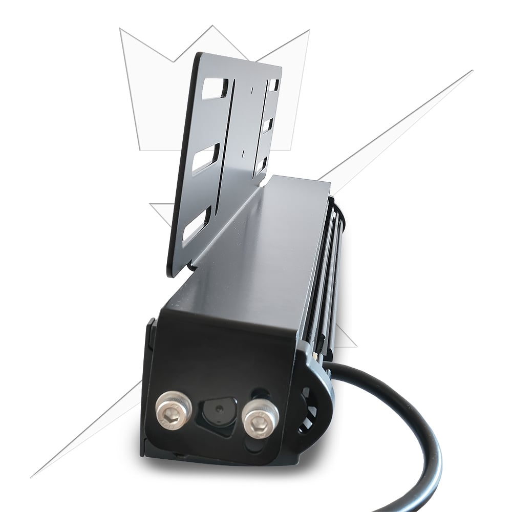 Support d'éclairage supplémentaire pour rampe LED X20 | Support encastré