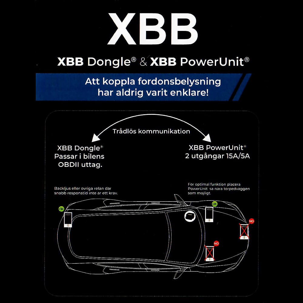 Dongle XBB OBD-II + PowerUnit