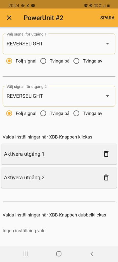 Bouton intelligent XBB