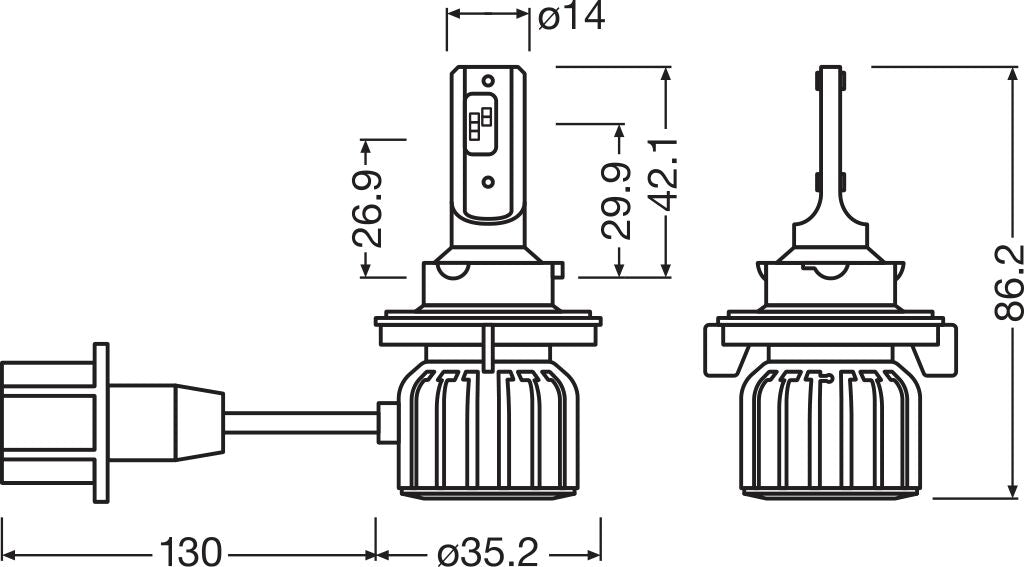 LEDriving® HL BRIGHT H13 - bild 5