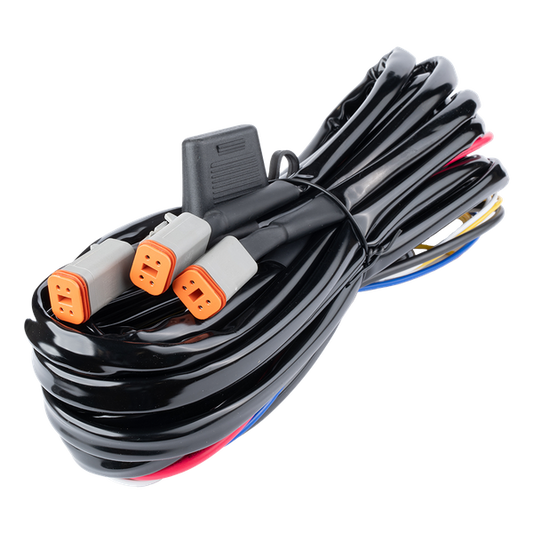 Luxtar Jeu de câbles relais DT-4 X3 Relais 12V 80A