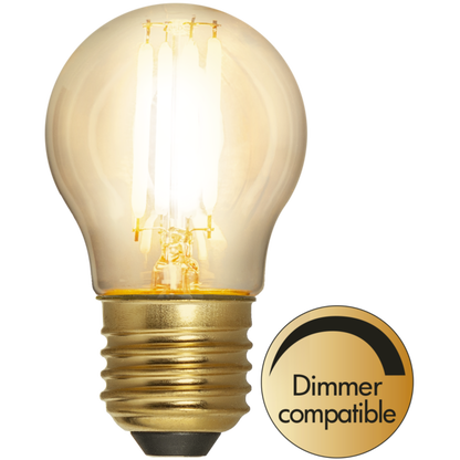 Star Trading - LED lampe E27 G45 Soft Glow - 4.0W - 2100K - Dimmable