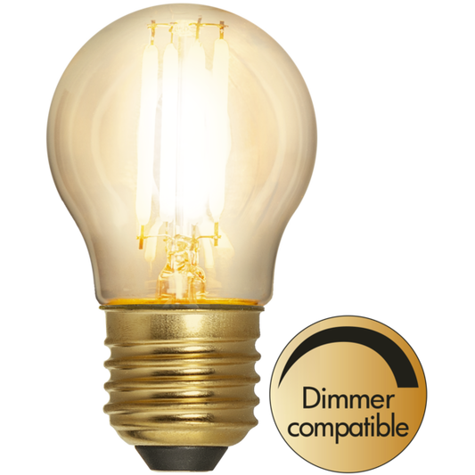 Star Trading - LED lampe E27 G45 Soft Glow - 4.0W - 2100K - Dimmable