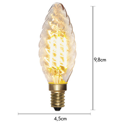 Star Trading - LED lampe E14 TC35 Soft Glow - 0,8W - 2100K