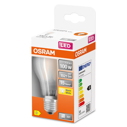 OSRAM LED-LAMPA RUND MATT (100) BOX