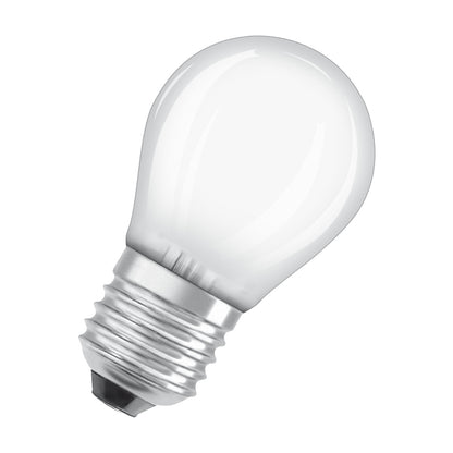 OSRAM LED-LAMPA RUND MATT (25) E27 DIM