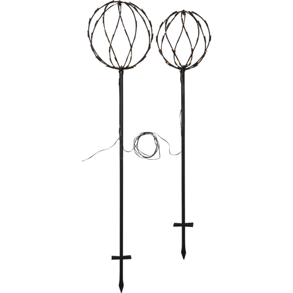 Utomhusdekoration Sphere Svart